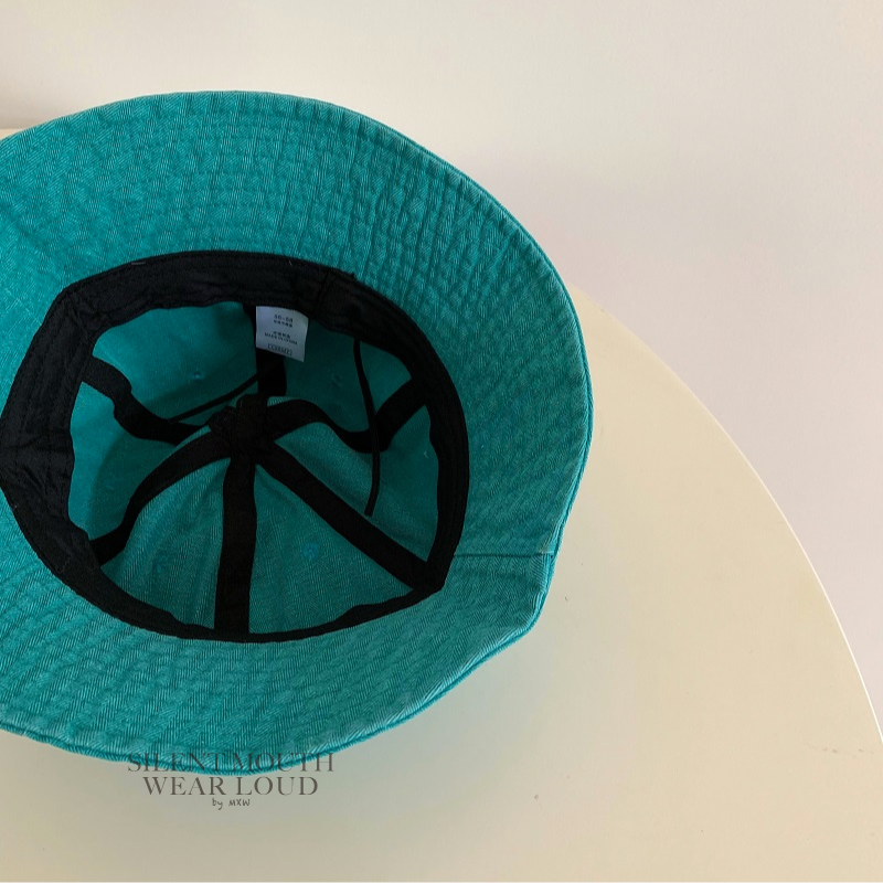 [部分現貨] 圓頂漁夫帽 漁夫帽 棉質漁夫帽 水桶帽 復古水洗漁夫帽 遮陽帽 鐘型帽 春夏帽子 短帽簷漁夫帽-細節圖7