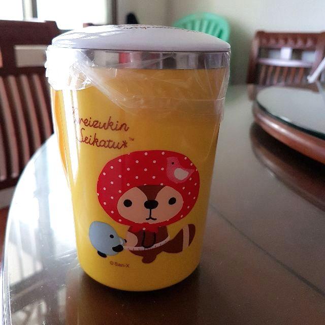 【薇樂園】全新 | 日本超人氣家事小浣熊 304不鏽鋼泡茶杯 7-11限量 粉紅色  好朋友款 -細節圖8