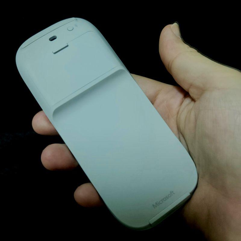 Microsoft 微軟 Surface Arc Mouse 藍牙滑鼠 無線滑鼠 淺灰 二手-細節圖5