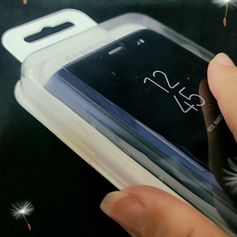 【🌹薇樂園】三星 S8 S8+ S8 plus 原廠全透視感應立架皮套-紫 原廠皮套-細節圖7