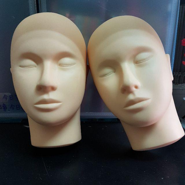 【薇樂園】近全新 | 現貨供應 植睫專用假人頭 種睫毛 嫁接睫毛 美睫 護膚按摩化妝練習假人頭-細節圖2