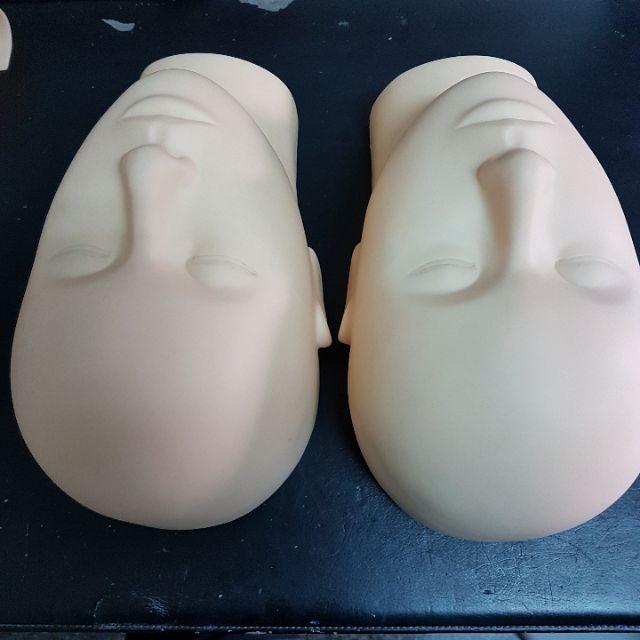 【薇樂園】近全新 | 現貨供應 植睫專用假人頭 種睫毛 嫁接睫毛 美睫 護膚按摩化妝練習假人頭-細節圖5