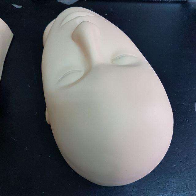 【薇樂園】近全新 | 現貨供應 植睫專用假人頭 種睫毛 嫁接睫毛 美睫 護膚按摩化妝練習假人頭-細節圖6