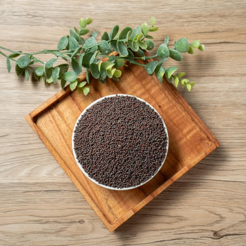 黑芥末籽 芥菜籽 芥末【天然養生小舖】辛香料 香辛料 香料 中藥-細節圖3