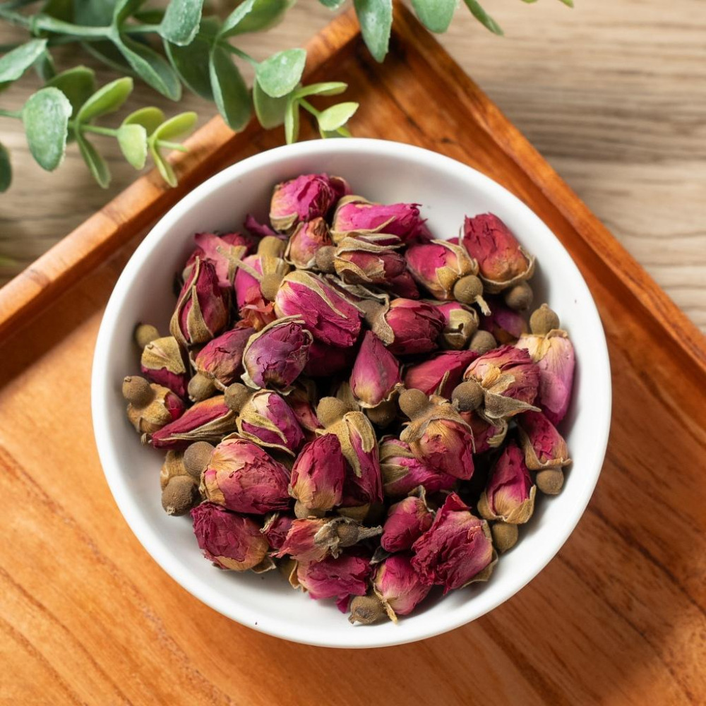 乾燥紅玫瑰 玫瑰花 紅玫瑰 玫瑰｜檢驗合格，可食用【天然養生小舖】花草茶-細節圖2