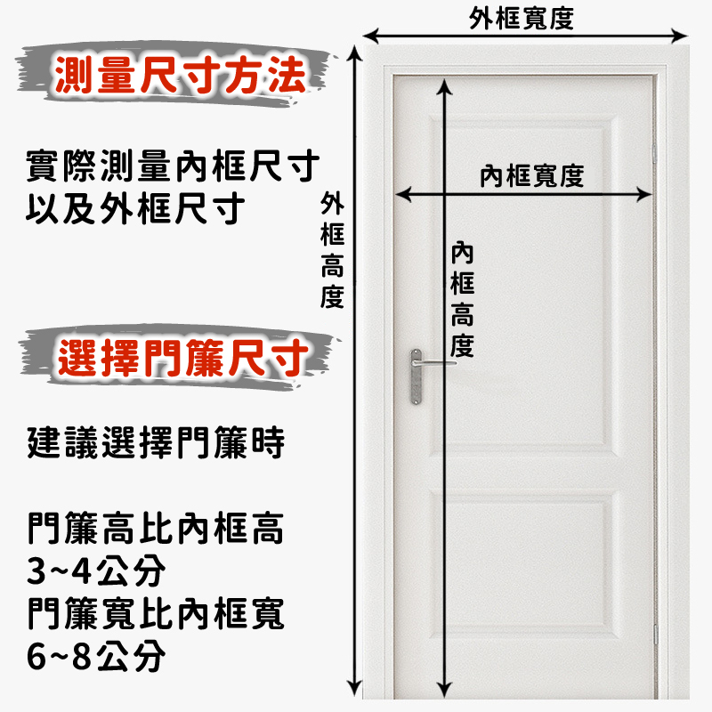 防蚊門簾 磁吸式防蚊門簾 磁吸門簾 魔鬼氈 靜音門簾 寵物門簾 夏天防蚊簾 魔術貼防蚊門簾 空調門簾-細節圖5