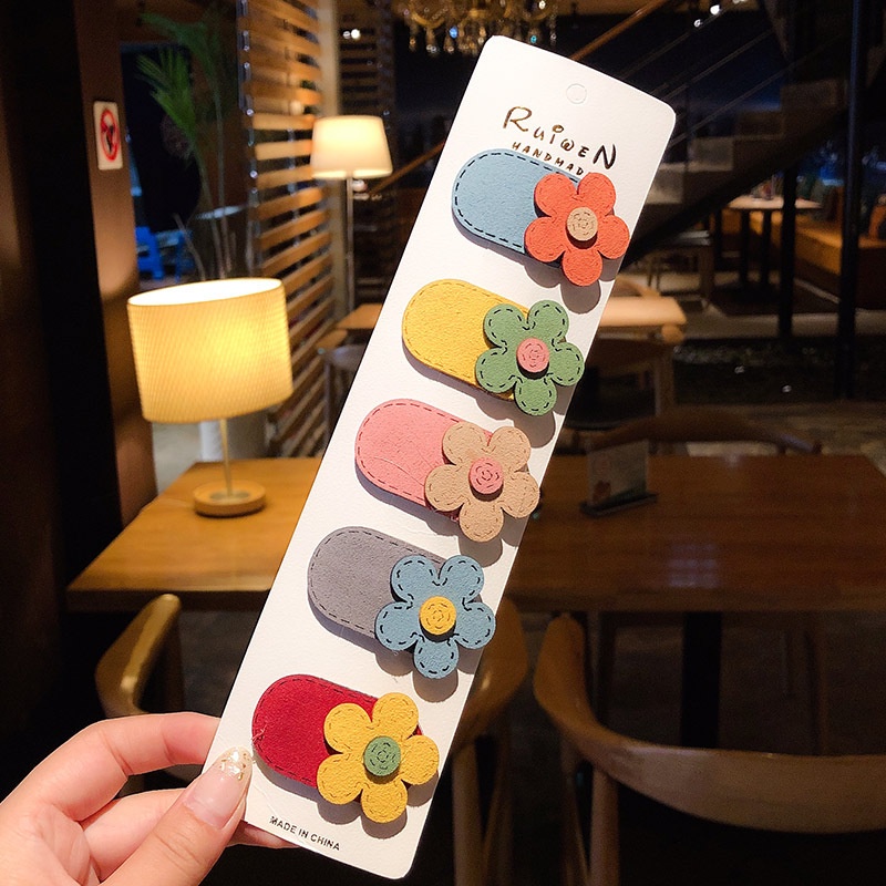 【兒童髮夾多件套組】可愛髮夾 女童髮夾 綁頭髮 幼稚園髮飾 飾品 可愛髮夾 水果髮夾 頭上裝飾-細節圖7