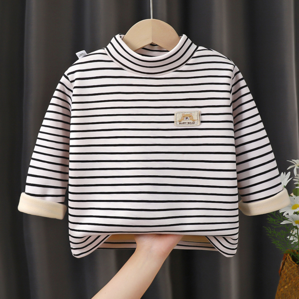 限時折扣 兒童內搭衣 保暖絨毛 兒童上衣 內刷毛長袖打底衣 長袖內搭衣 保暖衣 男童女童 兒童上衣 童長袖推薦 冬季保暖-細節圖7