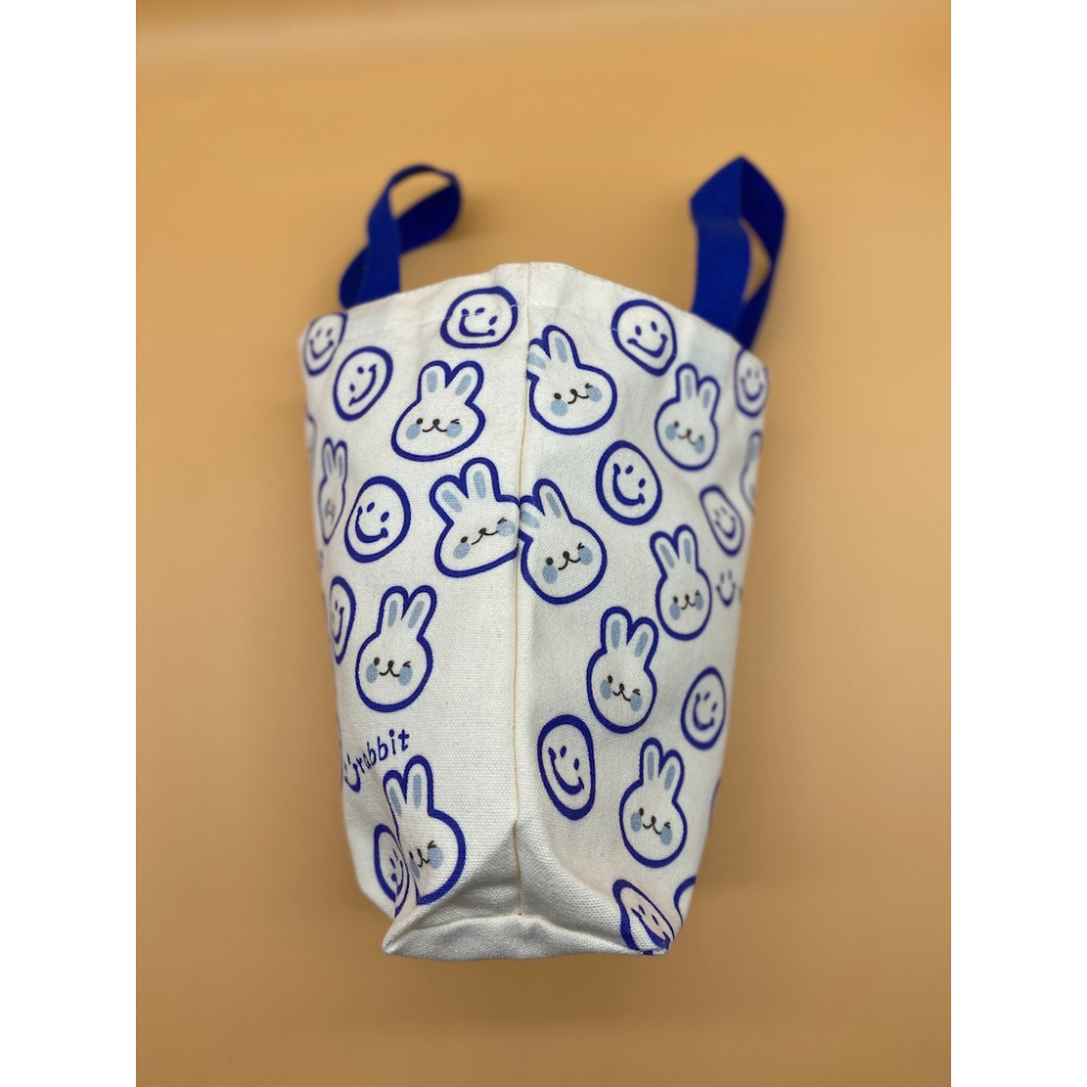 最新款 帆布手提袋 兔兔手提袋 水壺袋 奶瓶袋 尿布袋 環保提袋 媽媽提袋 母嬰外出必備款 伴手禮包裝-細節圖3