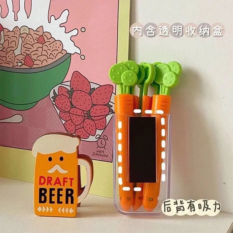 封口夾 食物封口夾 胡蘿蔔零食夾 食品密封夾 食品夾子 食物保鮮夾 封袋夾 零食夾 餅乾密封 可愛封口夾 磁鐵-細節圖3