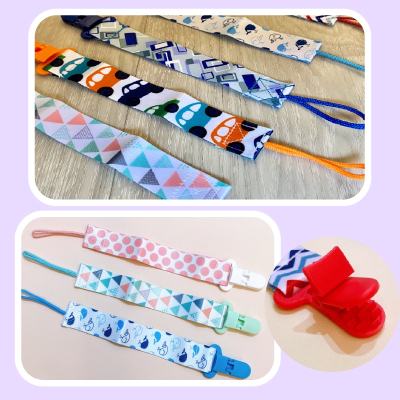 現貨 奶嘴鏈夾 奶嘴鏈 多功能奶嘴鏈夾 香草奶嘴鏈 防掉奶嘴鏈 造型奶嘴帶 固定夾 防掉帶 奶嘴夾-細節圖2