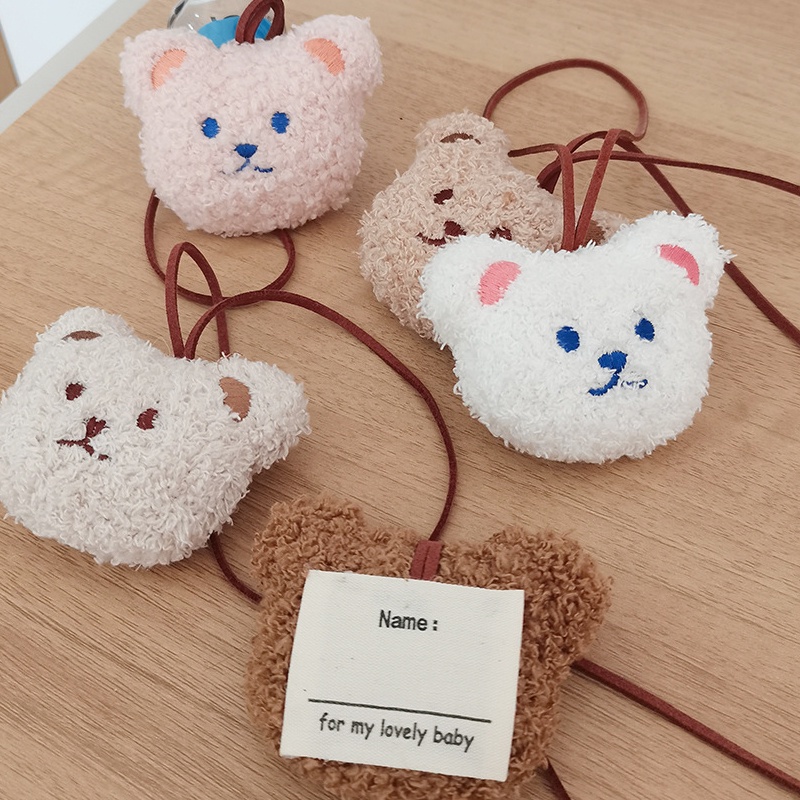 姓名掛飾 韓國ins小熊掛飾 寶寶名牌掛飾 幼稚園名牌 立體小熊掛飾 姓名掛牌 韓風 台灣現貨-細節圖6