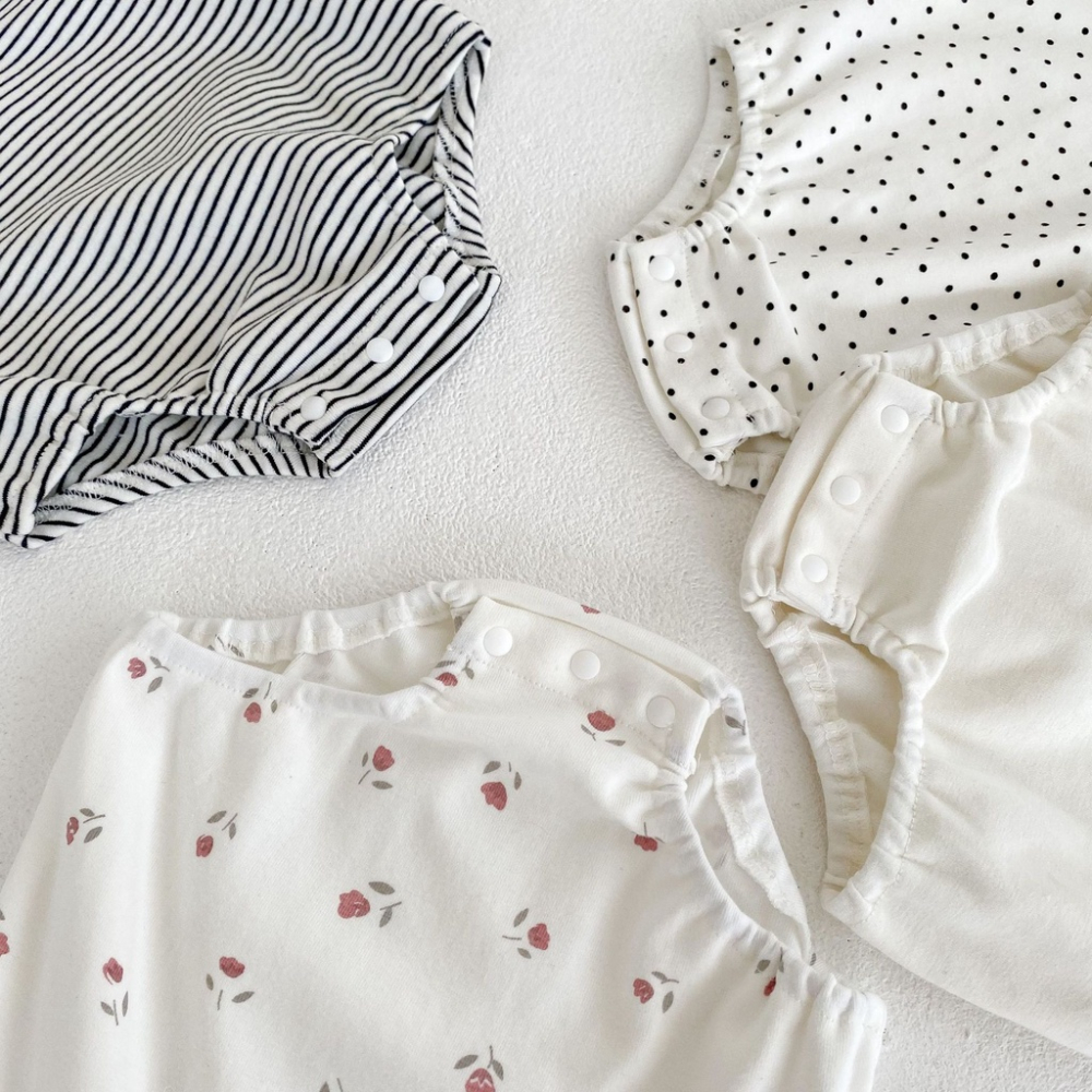 包屁衣 爬行衣 女寶包屁衣 長袖 有領  韓版童裝 嬰幼童童裝-細節圖7