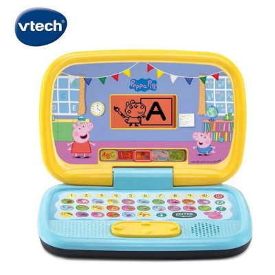 Vtech 粉紅豬小妹-互動學習小筆電 佩佩豬 佩佩豬玩具
