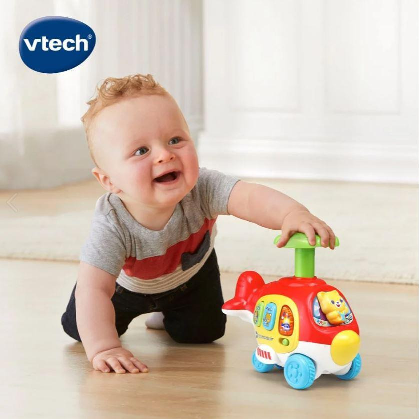英國【Vtech】壓壓滑行直升機-細節圖6