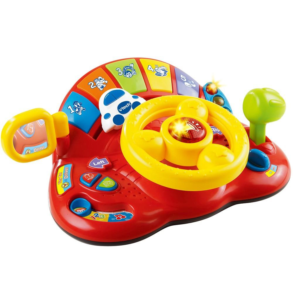 英國【Vtech】歡樂學習方向盤-細節圖2