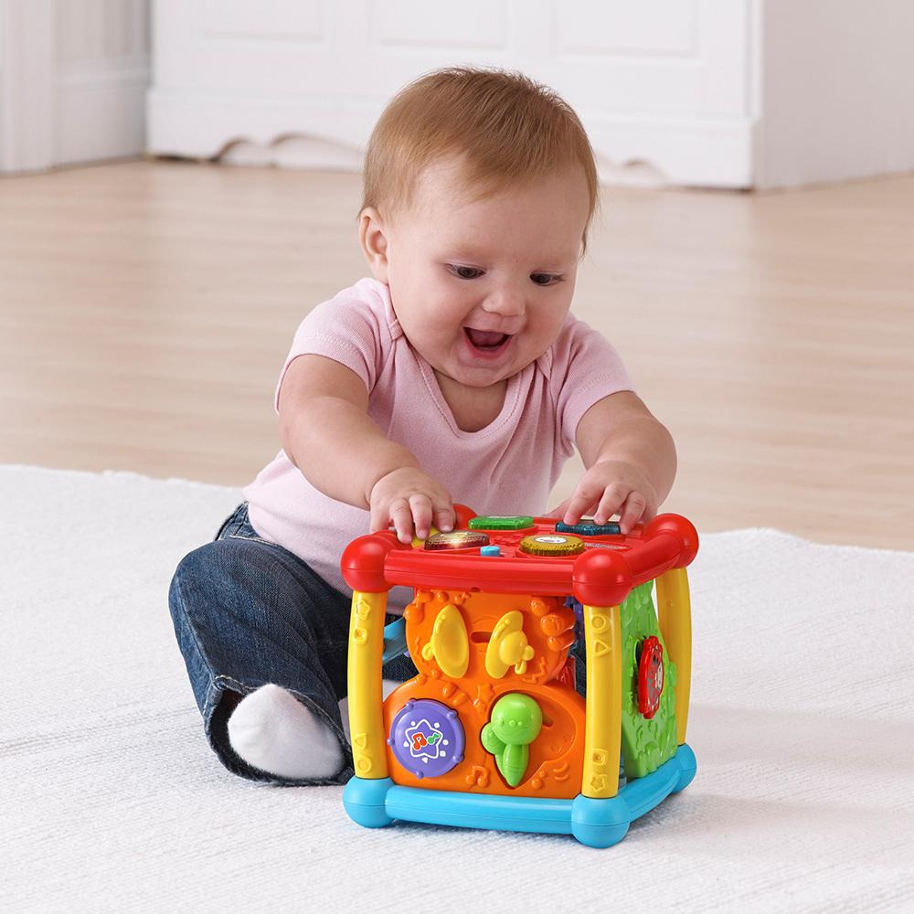 英國【Vtech】聲光互動學習盒 幼兒益智玩具 音效旋律-細節圖4