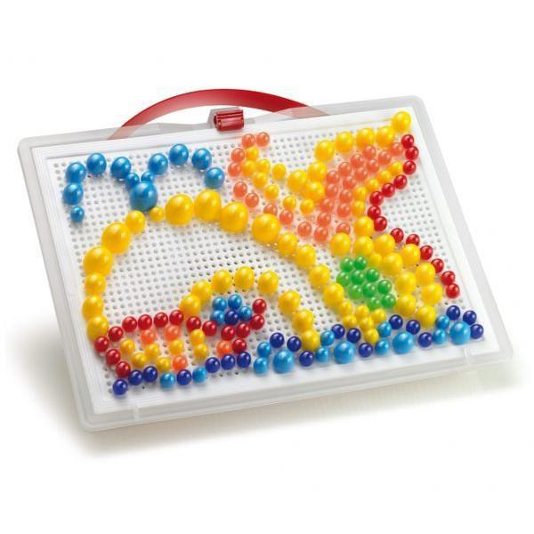 義大利【Quercetti】鯨魚釘釘看 差一點完美盒損特價 公司貨 幼兒發展手眼協調 手部小肌肉運動-細節圖2