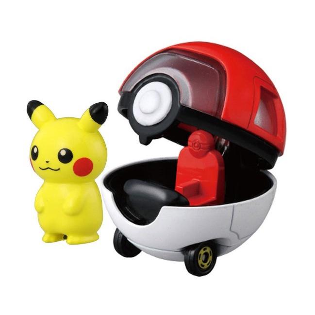 【翔運動】TOMICA 騎乘系列 皮卡丘寶貝球車 多美小汽車 TAKARA TOMY-細節圖2