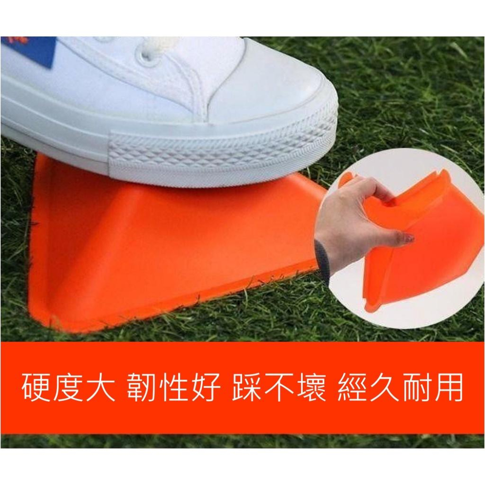 【翔運動】附發票 三角標誌盤 敏捷訓練盤 足球訓練 田徑訓練 礙錐 標示盤 角錐 路障直排輪訓練-細節圖4