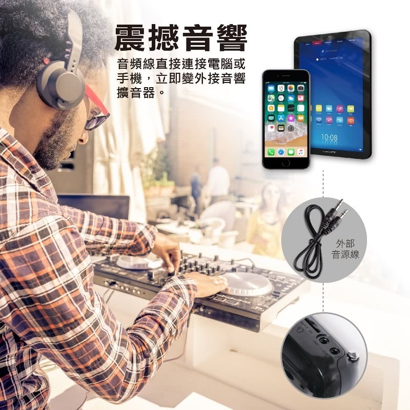 WONDER 旺德 充電式無線教學擴音器(WS-P015)-細節圖9