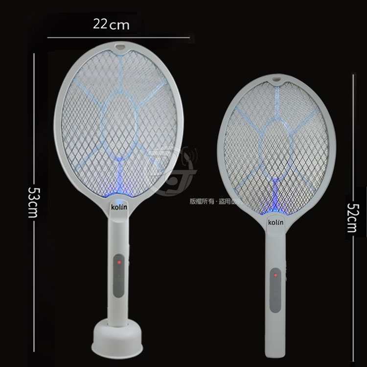 歌林 USB充電式二合一電蚊拍+捕蚊燈 KEM-HCE03/一拍兩用/日夜模式/KOLIN-細節圖10