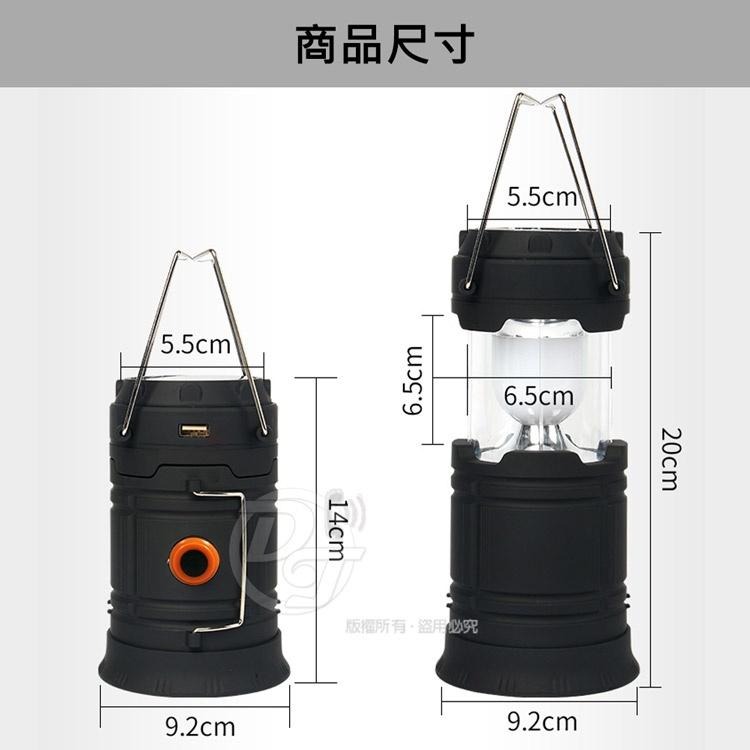 【EDISON愛迪生】超強光多功能手電筒露營燈 EDS-G662A　照明燈/工作燈-細節圖7