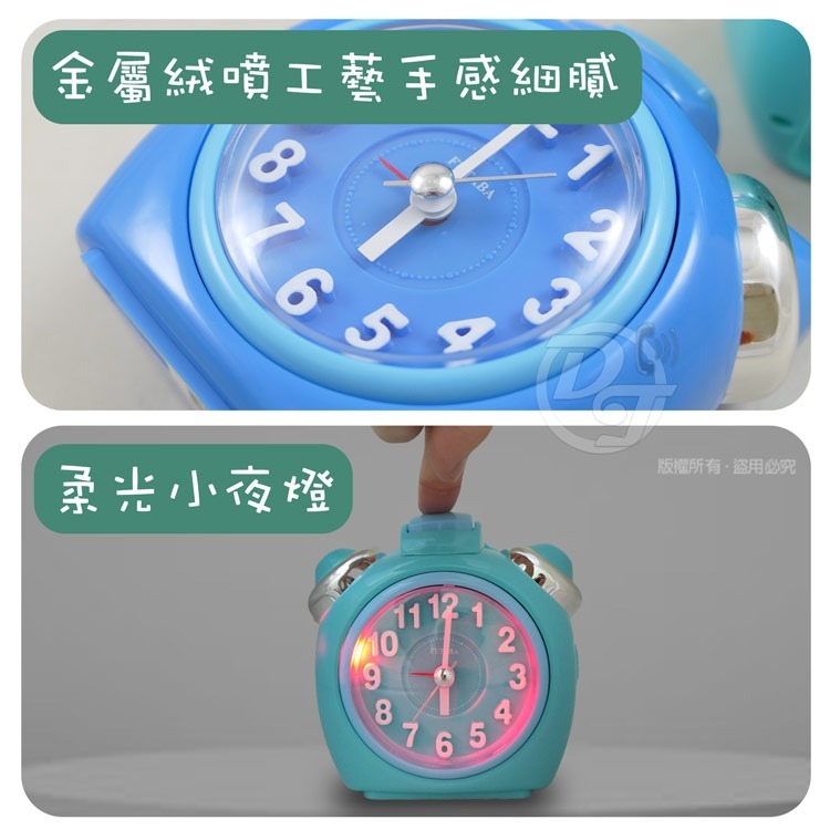 FUTABA 大鈴聲貪睡靜音鬧鐘 W-526 (兩色)-細節圖5