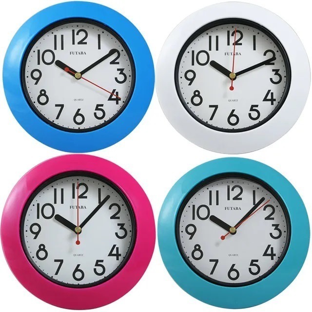 FUTABA掛置雙用防水型掛鐘 0595 (4色)-細節圖5