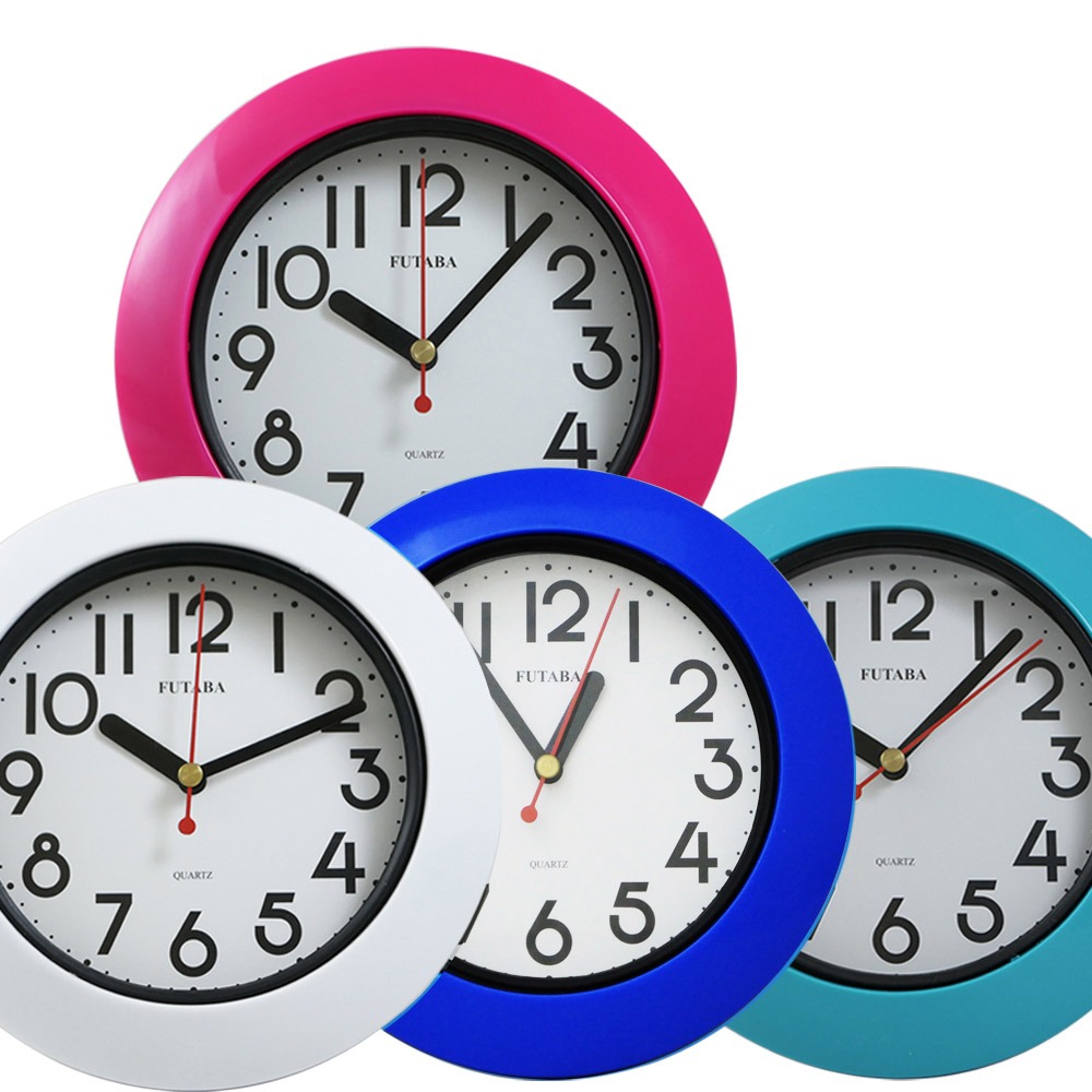 FUTABA掛置雙用防水型掛鐘 0595 (4色)-細節圖7