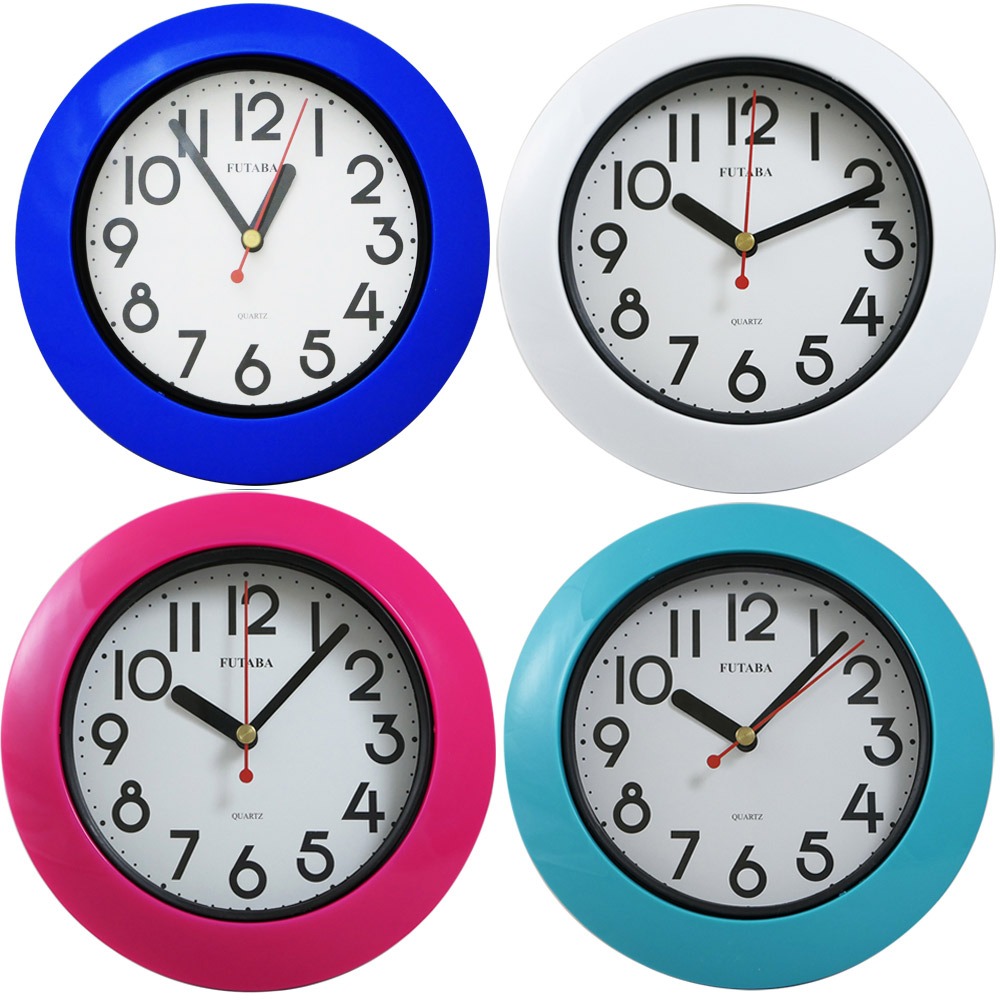 FUTABA掛置雙用防水型掛鐘 0595 (4色)-細節圖8