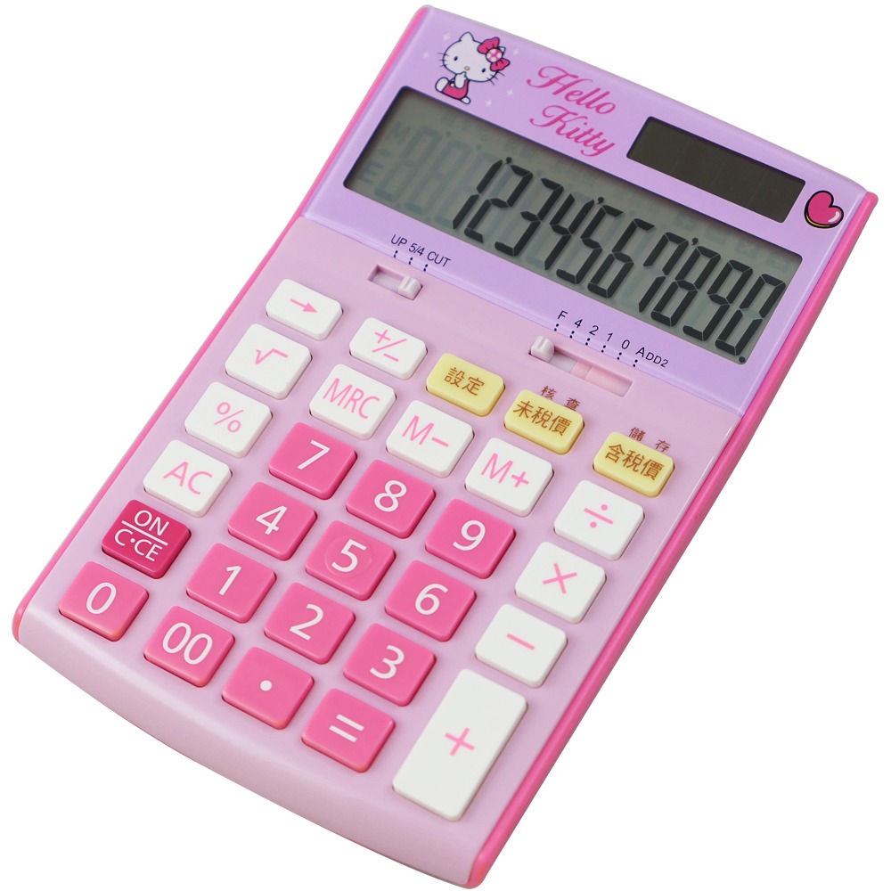 HELLO KITTY商業用12位元稅率計算機 KT-800-細節圖2