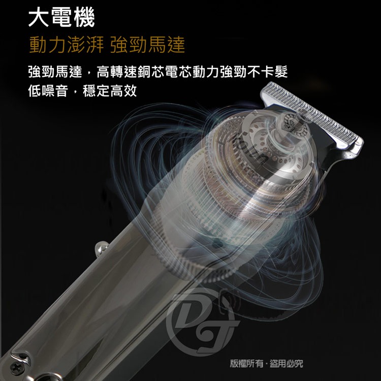Kolin歌林充插兩用電動理髮器(人用/寵物) KHR-ZJ962-細節圖8