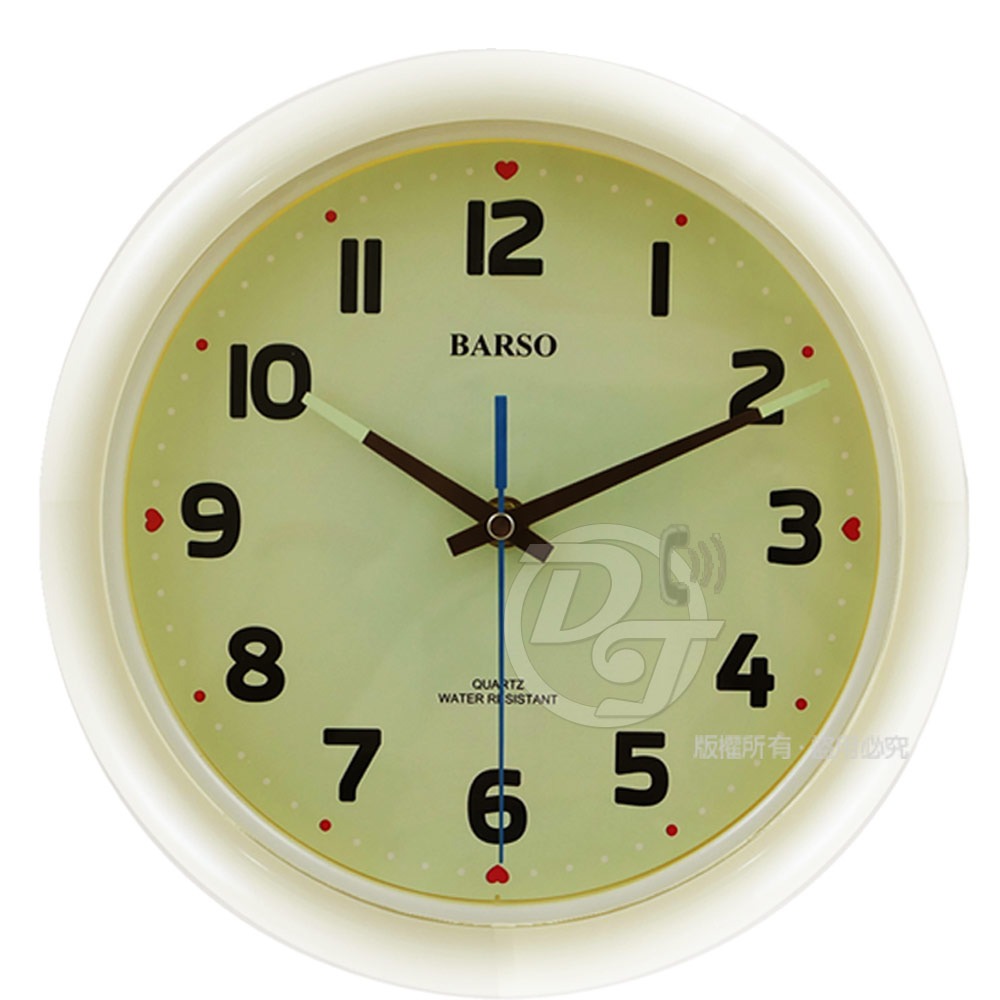 A-one 金吉星掛置雙用防水型靜音掛鐘 BS-809 防水蒸氣兩用設計-細節圖8