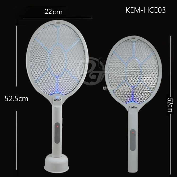 KOLIN 歌林 USB充電式二合一電蚊拍+捕蚊燈 KEM-HCE03/KEM-HCE05 一拍兩用日夜模式-細節圖6