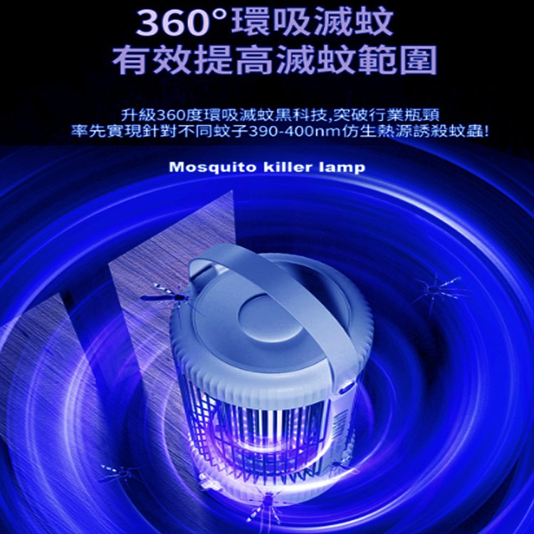 利百代LY-8102KL電擊式LED誘蚊捕蚊燈-細節圖2