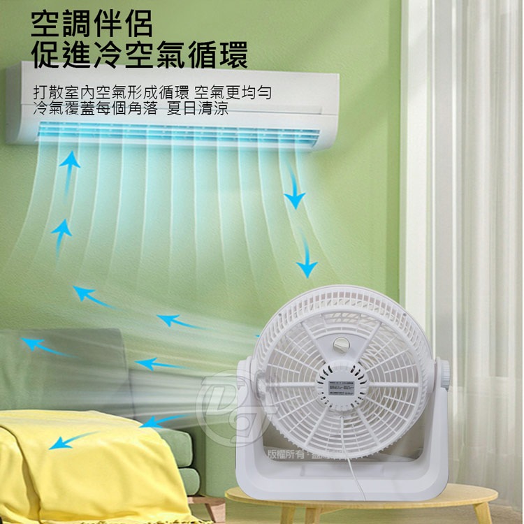 SANLUX 台灣三洋12吋AC循環風扇 (SYEF-F03)-細節圖4