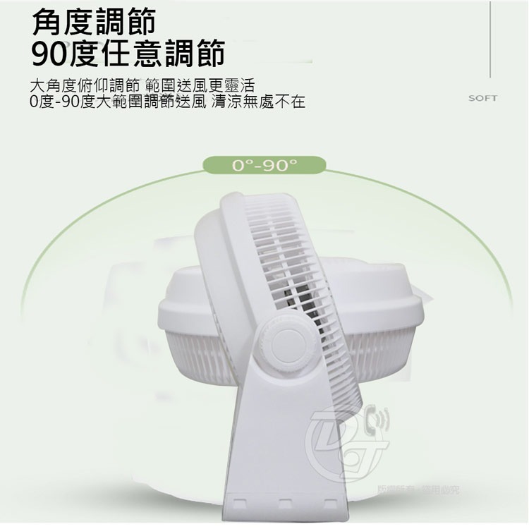 SANLUX 台灣三洋12吋AC循環風扇 (SYEF-F03)-細節圖5