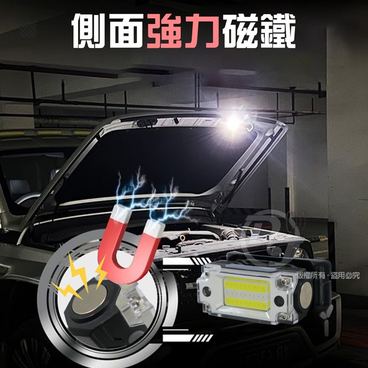EDSDS 500流明充電式感應頭燈 EDS-K1142 |500流明|強力磁鐵|-細節圖6