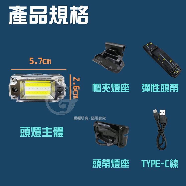 EDSDS 500流明充電式感應頭燈 EDS-K1142 |500流明|強力磁鐵|-細節圖8