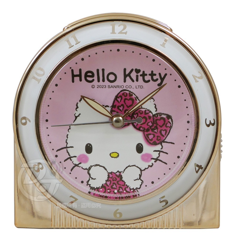 Sanrio 三麗鷗HELLO KITTY典雅甜美和弦靜音貪睡鬧鐘JM-E506KT-細節圖6