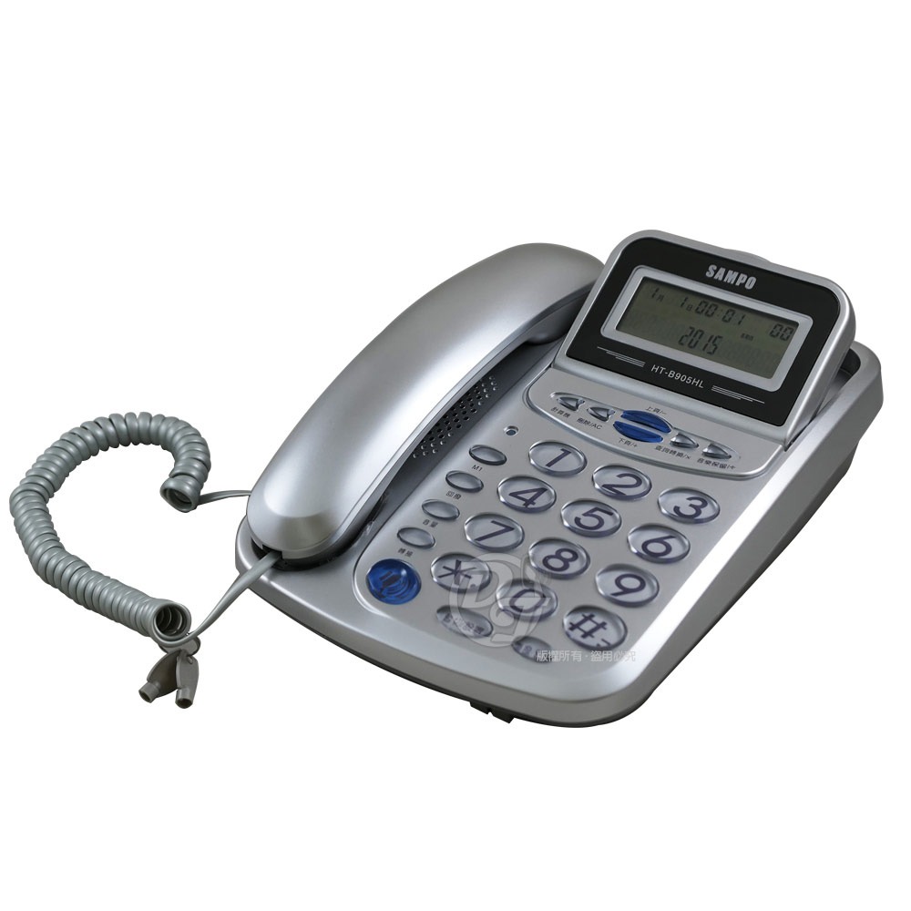 聲寶來電顯示有線電話 HT-B905HL-細節圖6