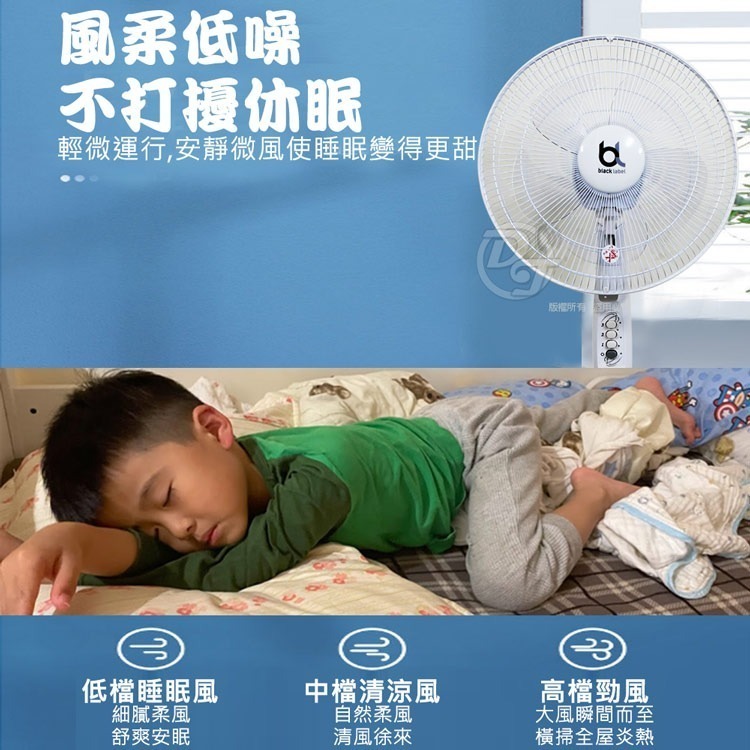 blacklabel 14吋立扇型電風扇 BL-9145超低噪音堅固耐用-細節圖4