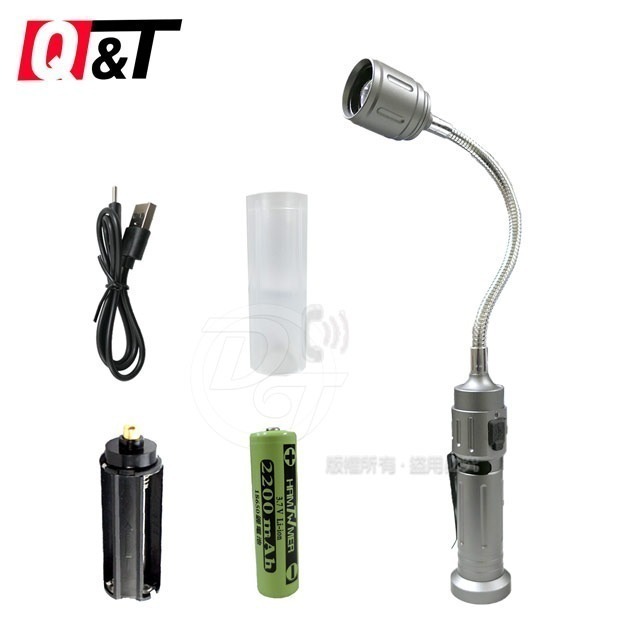 Q&TP50 LED充電式調焦彎管工作燈 SY-T9033-細節圖2