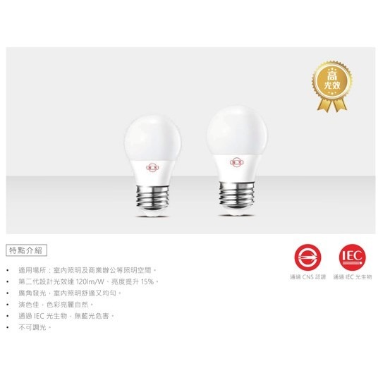 【奇亮科技】旭光 20W LED燈泡 E27 白光 黃光 自然光 高光效球泡 省電燈泡 大瓦數 全電壓 CNS 含稅-細節圖2