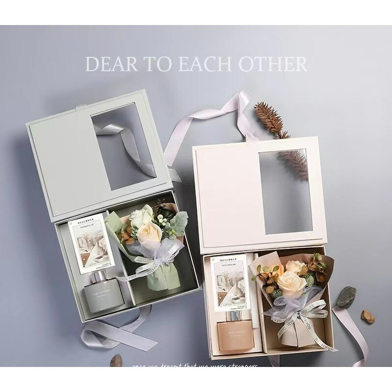 （現貨）好了好樂享生活-乾燥花擴香禮盒 香氛 擴香瓶 居家擺設 情人節禮物 香氛禮盒 送禮 實用禮物 交換禮物 乾燥花束-細節圖4