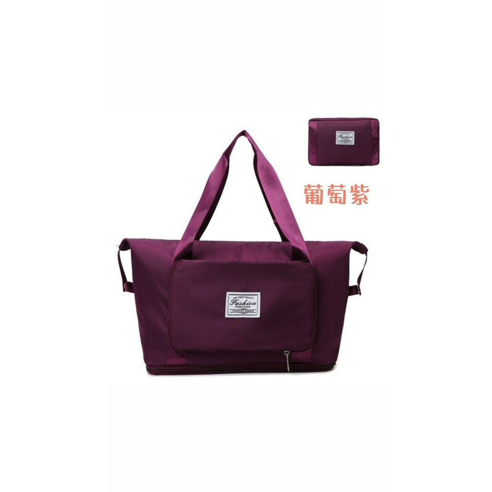 (現貨）好了好樂享生活-摺疊旅行袋 旅行袋 媽媽包 可擴充 多功能旅行袋 行李袋 購物包 大容量手提行李袋 運動旅行袋-細節圖9