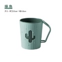 (現貨)好了好樂享生活-仙人掌漱口杯 帶手柄漱口杯 自帶插槽 洗漱杯 牙刷杯 仙人掌杯子 雙層漱口杯 刷牙杯-規格圖10
