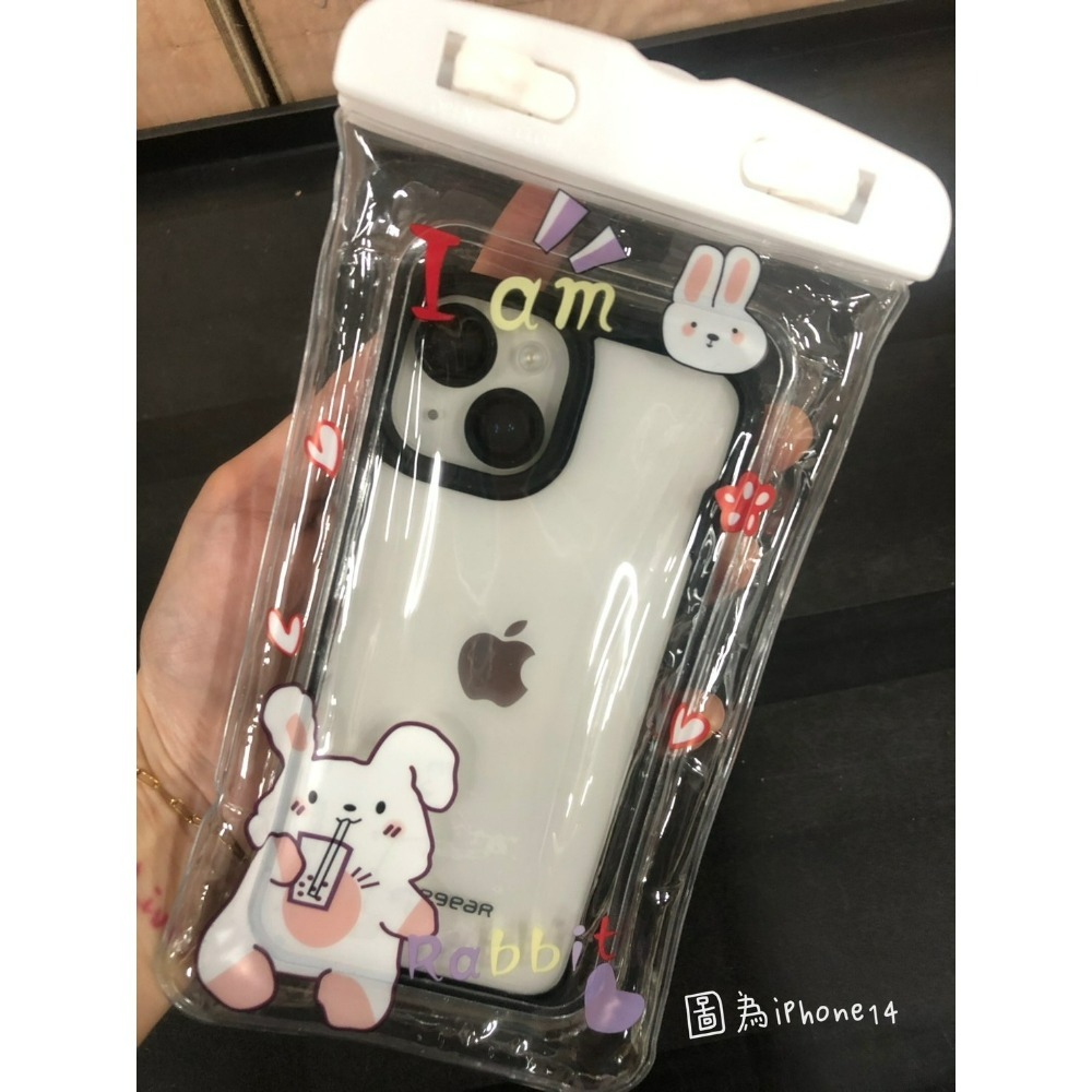 （現貨）好了好樂享生活-手機防水袋 加厚防撞 卡通氣囊防水袋 玩水必備 夏日必備 下雨 可水底觸碰 防水包包 防水必備-細節圖4