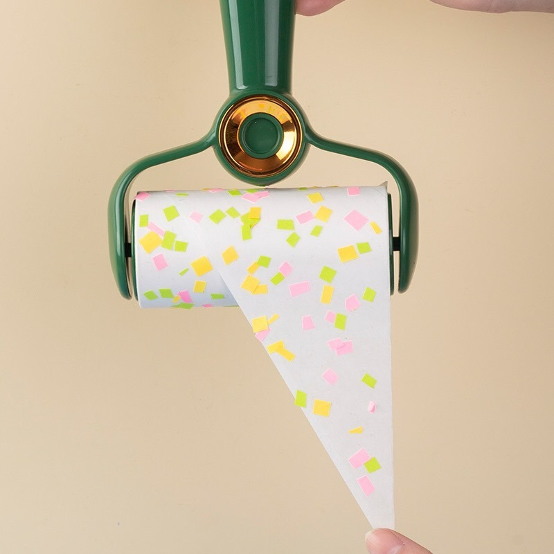 （現貨）好了好樂享生活-輕奢風粘毛器 可撕式粘毛器 寵物粘毛刷 衣物去毛器 懸掛式收納 清潔用品 小資必備 收納方便-細節圖7